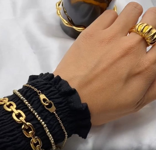 Handschellen-Charm-Armbänder