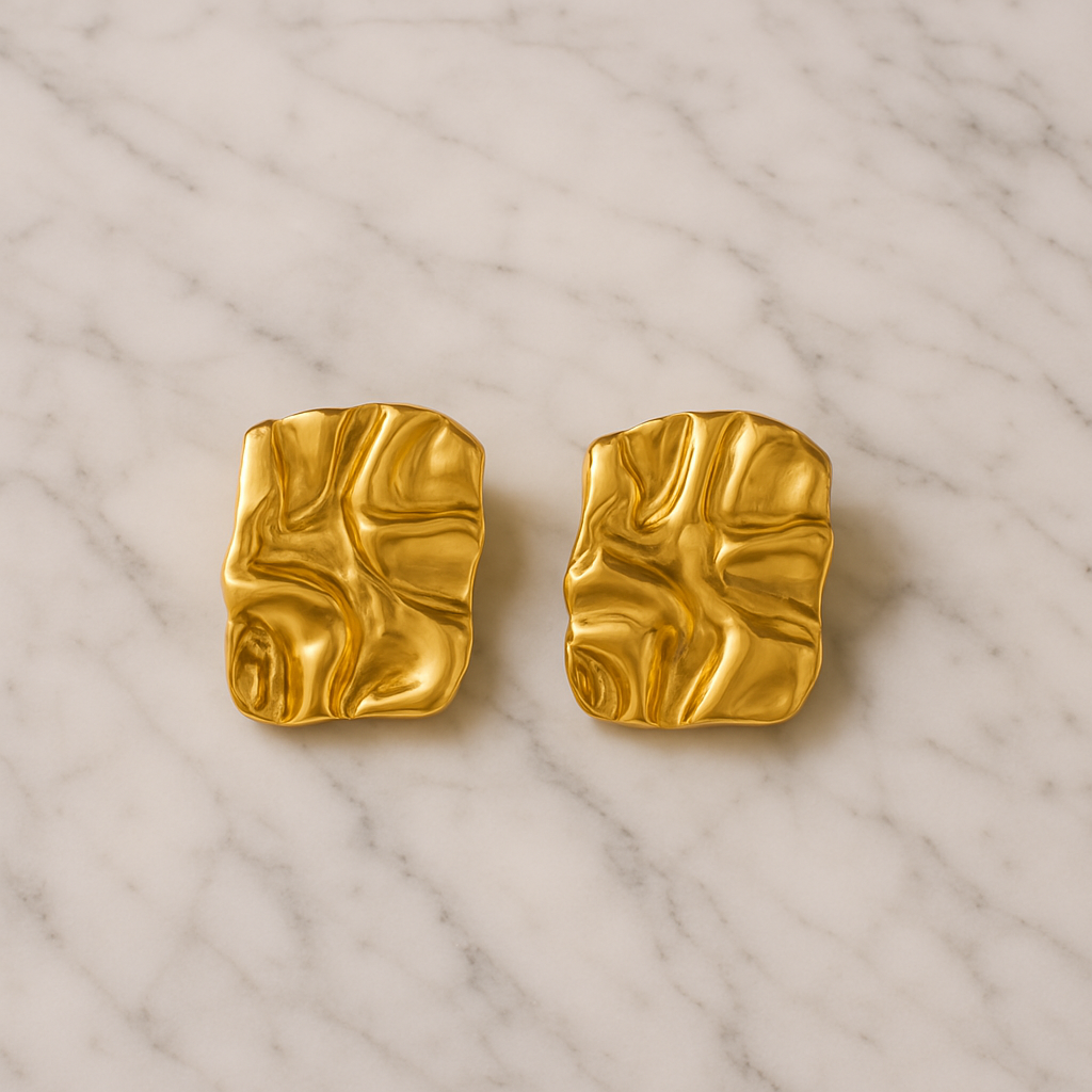 Strukturierte Glow Ohrringe