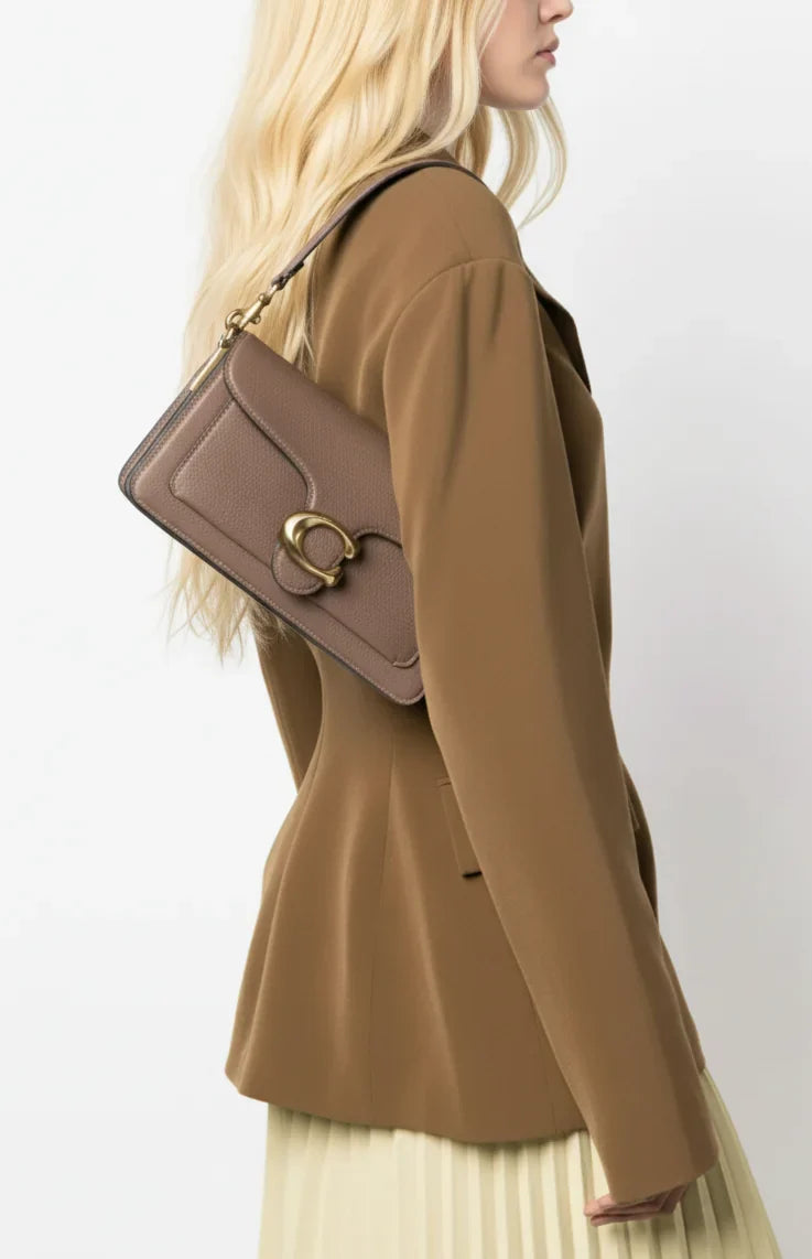 The Tabby Shoulder Bag 26 - Dark Stone Pemium