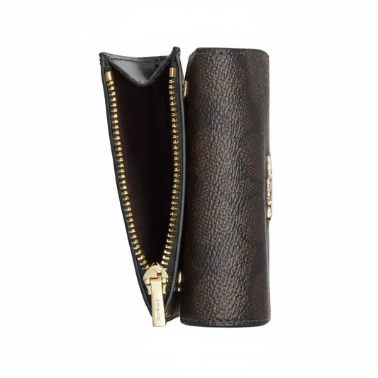 Das Signature Kartenetui – Walnuss/Hellbraun