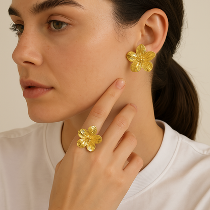 Anillo de flores