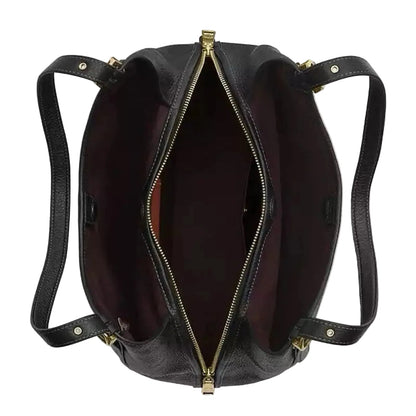 The Erin Shoulder Bag Gold/Black