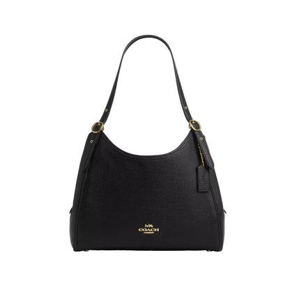 The Erin Shoulder Bag Gold/Black