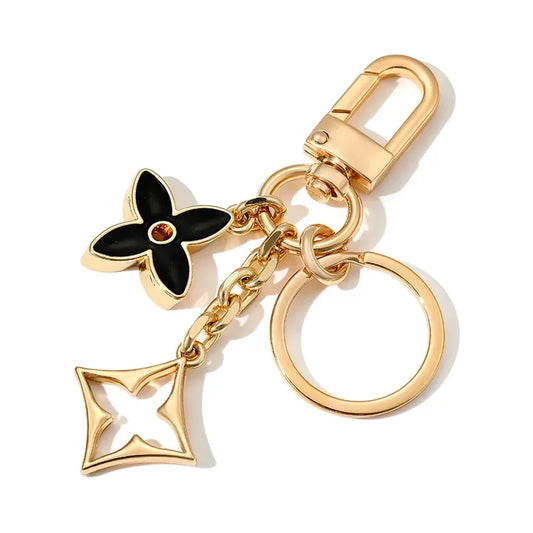 Luxe Fleur Taschenanhänger