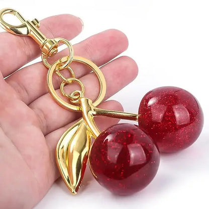 Cherry Bag Charm