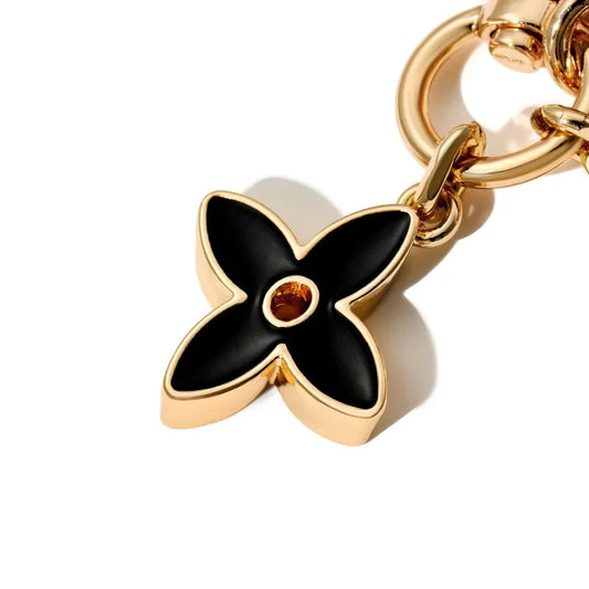 Luxe Fleur Taschenanhänger