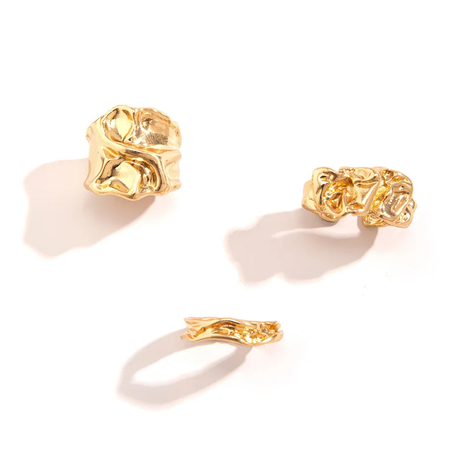 Anillos de la Trinidad Dorada