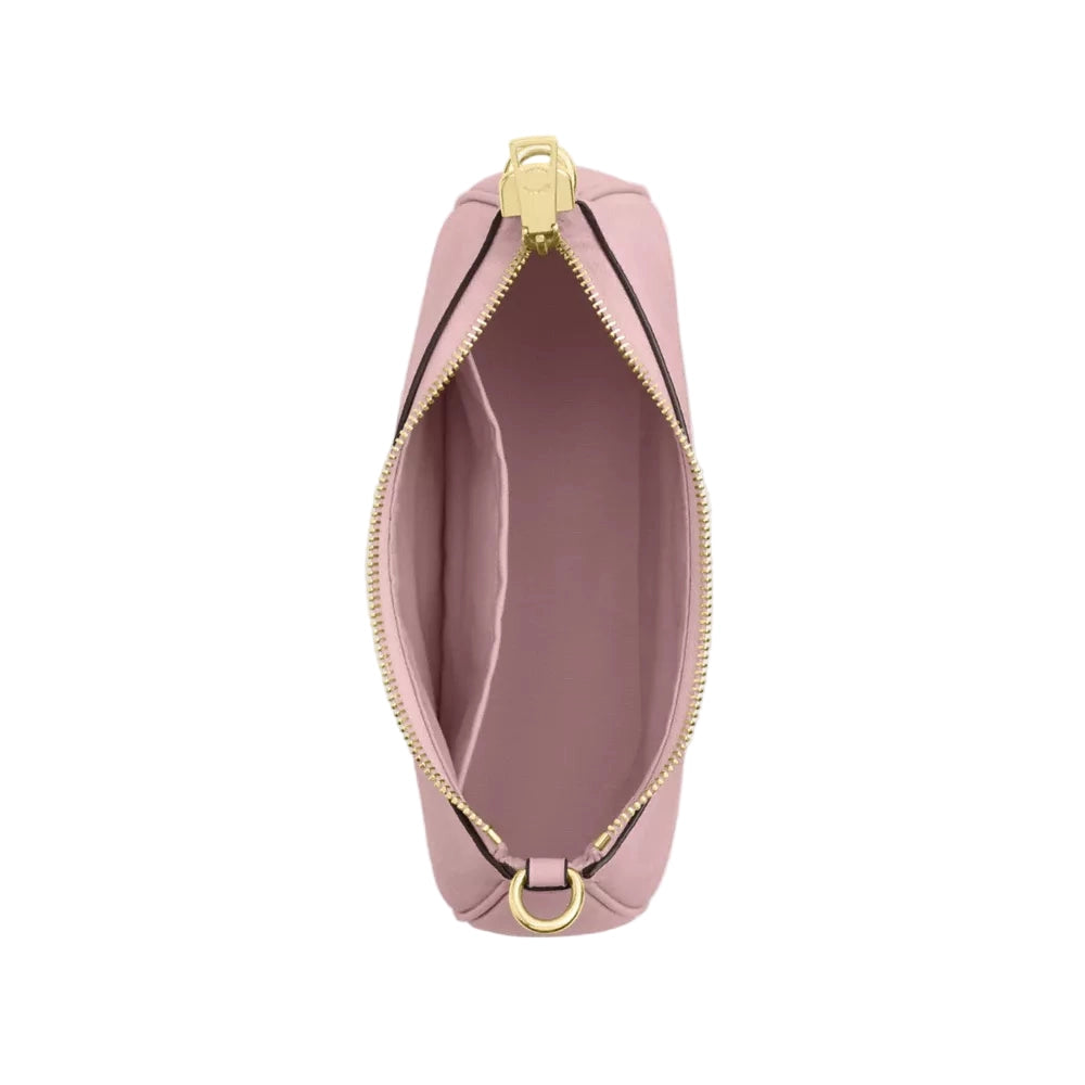 Teri Shoulder Bag In Signature Canvas - Gold/Powder Pink