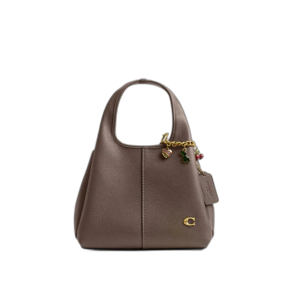 Die Lana Schultertasche – Dunkelgrau