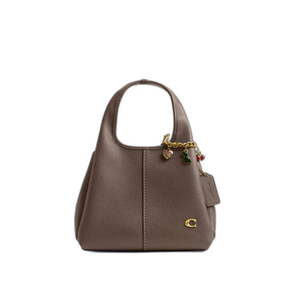 Die Lana Schultertasche – Dunkelgrau