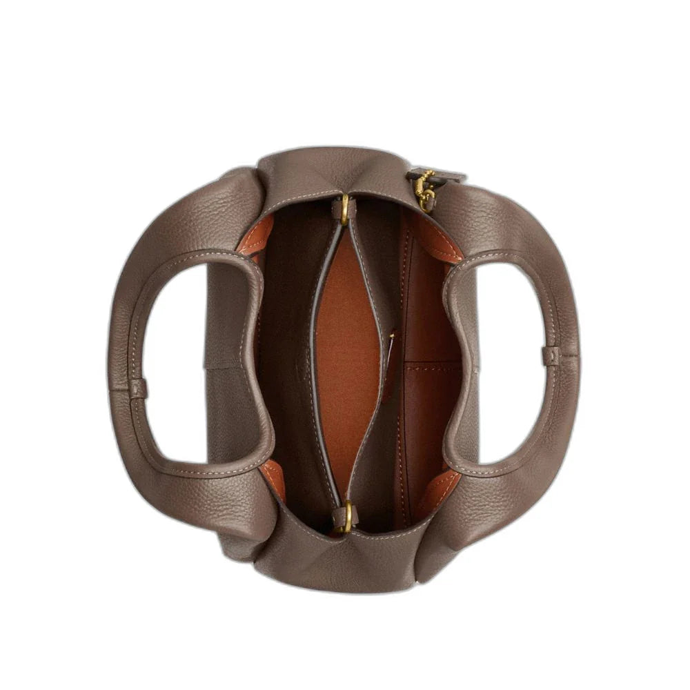 Die Lana Schultertasche – Dunkelgrau