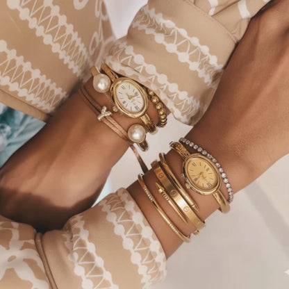 Elise Uhr – Edition mit weißem Zifferblatt