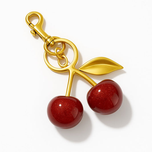 Cherry Bag Charm